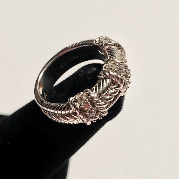 JUDITH RIPKA STERLING SILVER RING - Picture 4 of 9